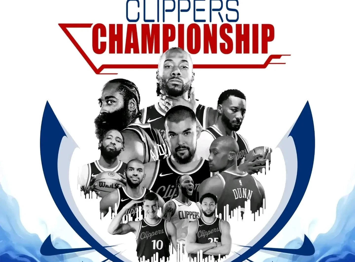 关于快船队士气高涨，球员士气更加团结的信息